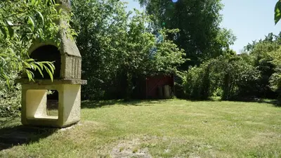 Ein Garten an der Unterkunft Strandhus Cuxi - 1