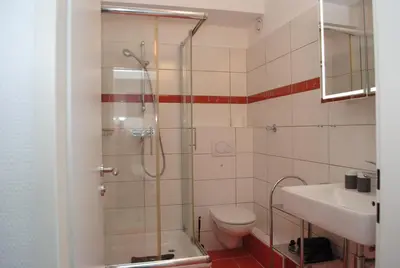 Ein Badezimmer in der Unterkunft Hanseatic 101