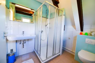 Ein Badezimmer in der Unterkunft Haus Am Ringwall R84C