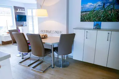TV/Unterhaltungsangebot in der Unterkunft Haus Dünenweg 37 DU03