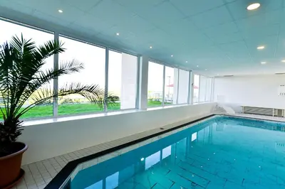 Der Swimmingpool an oder in der Nähe von Am Sahlenburger Strand AS10