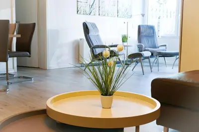 Ein Sitzbereich in der Unterkunft Haus Frauenpreiss F503