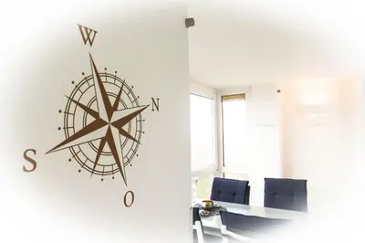 Ein Sitzbereich in der Unterkunft Haus Horizont H513