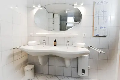 Ein Badezimmer in der Unterkunft Haus Horizont H513