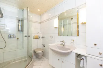 Ein Badezimmer in der Unterkunft Strandnixe 301