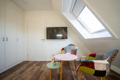 TV/Unterhaltungsangebot in der Unterkunft Residenz Rosengarten Wohnung Meerjungfrau 2