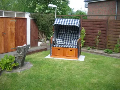 Ein Garten an der Unterkunft Kleine Nixe Krabbe