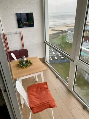 TV/Unterhaltungsangebot in der Unterkunft Seehütte Ferienwohnung 701
