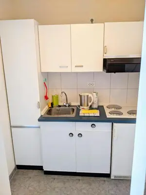 Küche/Küchenzeile in der Unterkunft Seehütte Ferienwohnung 507