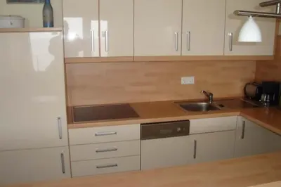 Küche/Küchenzeile in der Unterkunft Nautilus, Ferienwohnung 23