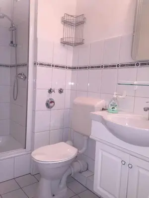 Ein Badezimmer in der Unterkunft Nautilus, Ferienwohnung 15