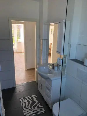 Ein Badezimmer in der Unterkunft Lotus 4
