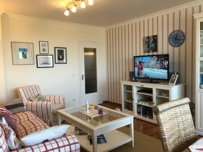 TV/Unterhaltungsangebot in der Unterkunft Büsumer Kuschelnest