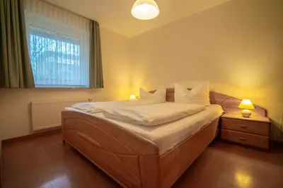 Ein Bett oder Betten in einem Zimmer der Unterkunft Felber