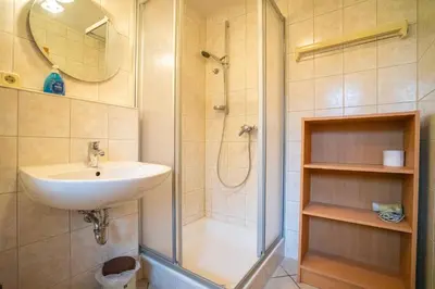 Ein Badezimmer in der Unterkunft Bohne