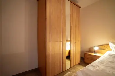 Ein Bett oder Betten in einem Zimmer der Unterkunft Bohne