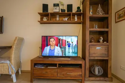 TV/Unterhaltungsangebot in der Unterkunft Seehafen 1 3