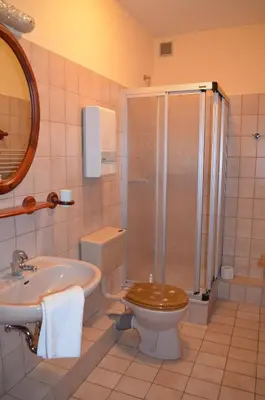 Ein Badezimmer in der Unterkunft Österstraße 13 Steffen