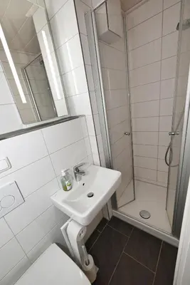 Ein Badezimmer in der Unterkunft Nordseemomente