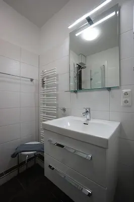 Ein Badezimmer in der Unterkunft Seewind
