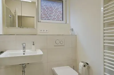 Ein Badezimmer in der Unterkunft Helios