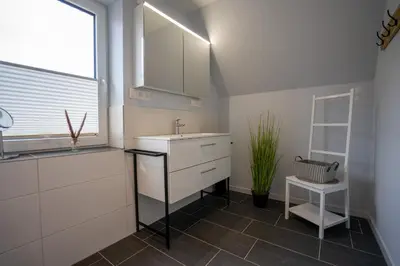 Ein Badezimmer in der Unterkunft Elsi Deluxe zwischen Hafen und Zentrum