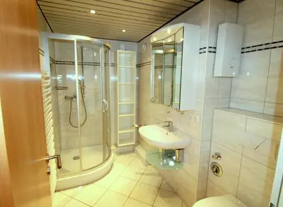 Ein Badezimmer in der Unterkunft Panorama Whg 92