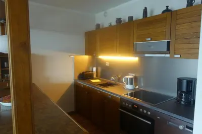 Küche/Küchenzeile in der Unterkunft Panorama Whg 108, 8 OG