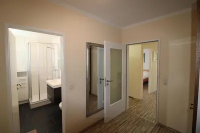 Ein Badezimmer in der Unterkunft Panorama Whg 57, 4 OG