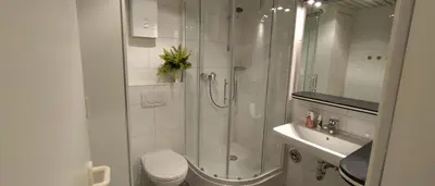 Ein Badezimmer in der Unterkunft Panorama Whg 043, 2 OG