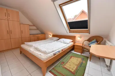 Ein Bett oder Betten in einem Zimmer der Unterkunft Ferienanlage 