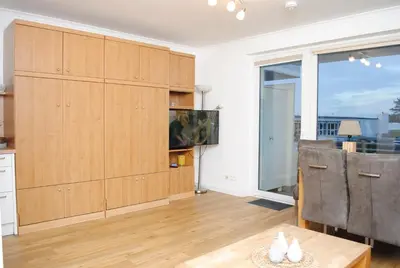 TV/Unterhaltungsangebot in der Unterkunft Haus Hanseatic, Wohnung 212