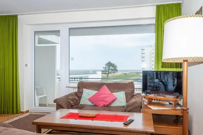 TV/Unterhaltungsangebot in der Unterkunft Haus Hanseatic, Wohnung 312