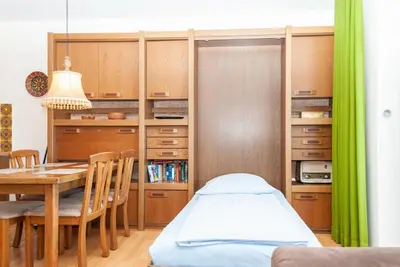 Ein Bett oder Betten in einem Zimmer der Unterkunft Haus Hanseatic, Wohnung 312