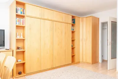 Die Bibliothek in der Ferienwohnung
