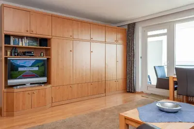 TV/Unterhaltungsangebot in der Unterkunft Haus Hanseatic, Wohnung 710