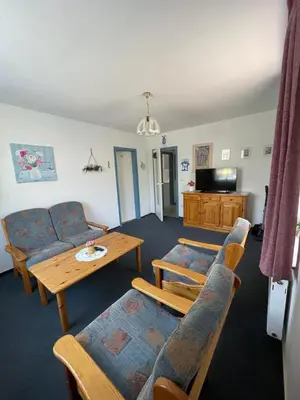 Küche/Küchenzeile in der Unterkunft Haus Nordseegruß 3