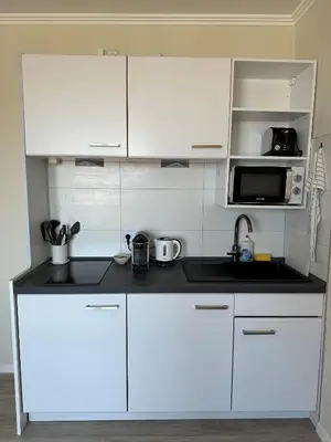 Küche/Küchenzeile in der Unterkunft Traumhafte Ferienwohnung 