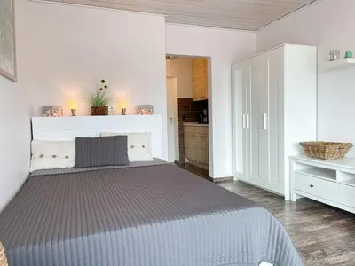 Ein Bett oder Betten in einem Zimmer der Unterkunft Frische Brise 06.05